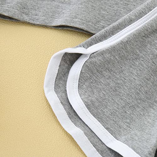 Unisex Toddler Baby Boy Girl Summer Tracksuit Short Sleeve T-Shirt Tops+Short Pants Cotton 2 Piece Newborn Girl Outfits4