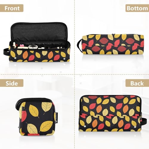 Garden Leaf Marble Hair Tools Travel Bag Heat Resistant Mat for Irons Straighteners Curling Iron Hair Care Accessories Portable Organizer Bag miniatura 5