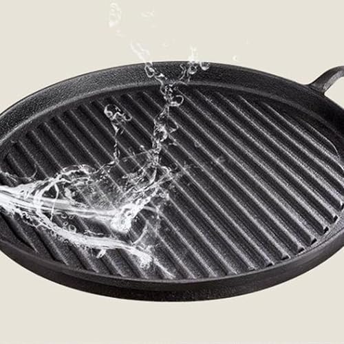 Plaque de cuisson multifonctionnelle fer plat four micro-ondes noir - 7