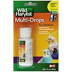 United Pet Group Wild Harvest Multi-Drops for All Birds 1 Ounce, High-Potency Vitamin Supplement (D13123)