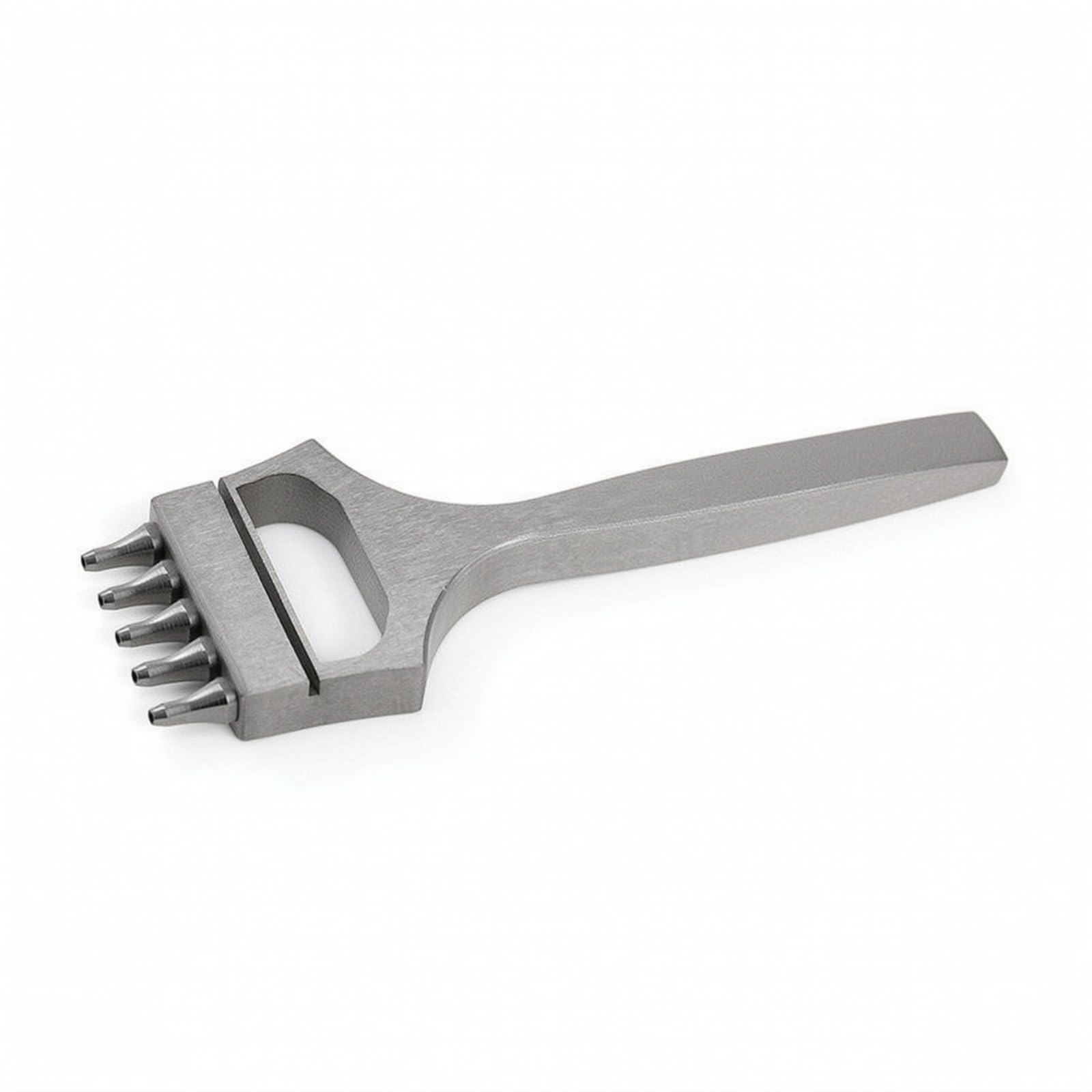 Perforadora con Cabezales Intercambiables Preciso Perforadora Cuero Metálico Sacabocados para Marroquinería, 3 2mm