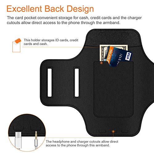 Brassard sport pour Samsung Note 9 et Note 8 grand format