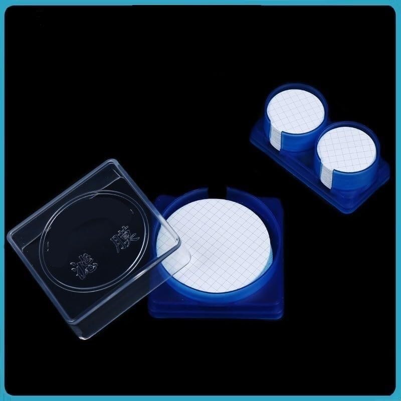 MCE Filters 0.45µm, 47mm Mixed Cellulose Ester for Lab Filtration | Low protein binding, fast flow rate, Cost-effective lab essential.(25mmx0.45umx100Pcs)
