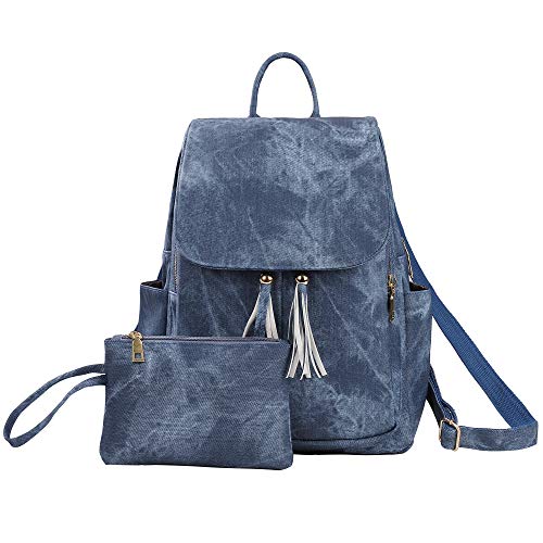 RZKJ SHOP Bolsos Mochila Mujer Cuero de PU  Pequeñas Moda Bolsa de Hombro Impermeable