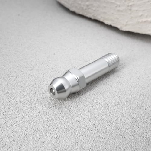 Image of 10Pcs M6x1.0 Straight Grease Nipple Fittings DIN7141 Galvanized Steel Grease Nipple for Hydraulic Systems