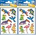 Z-Design AVERY Zweckform Glitter Sticker Vögel 8 Aufkleber (selbstklebende farbenfrohe Kindersticker zum Spielen, Basteln, Sammeln, für Freundschaftsbücher und Poesiealben) 57290, 16.1 x 8.5 x 0.2 cm