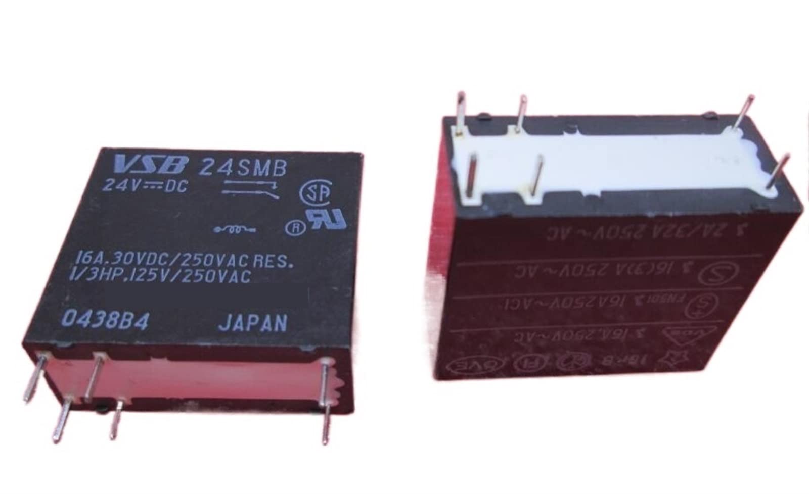 Relais VSB-24SMB 24VDC isolation électrique stable DIP6 commutation précise 5pcs
