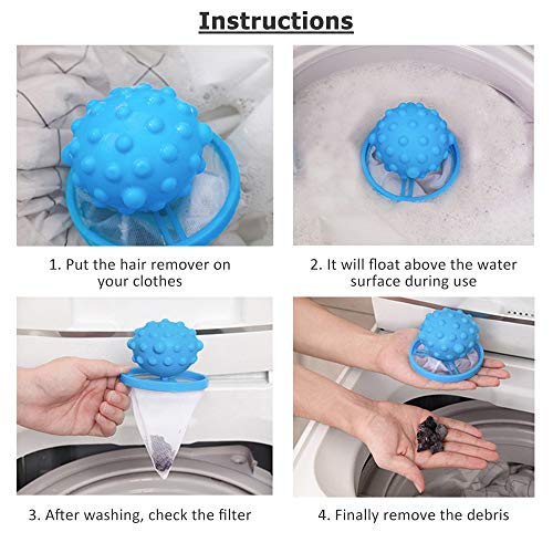 Haarfilter Net Zakje, Washaarvanger, Gebruikt Om Vreemde Voorwerpen Te Verzamelen in Kleding in De Wasmachine, Zeer… - Image 8