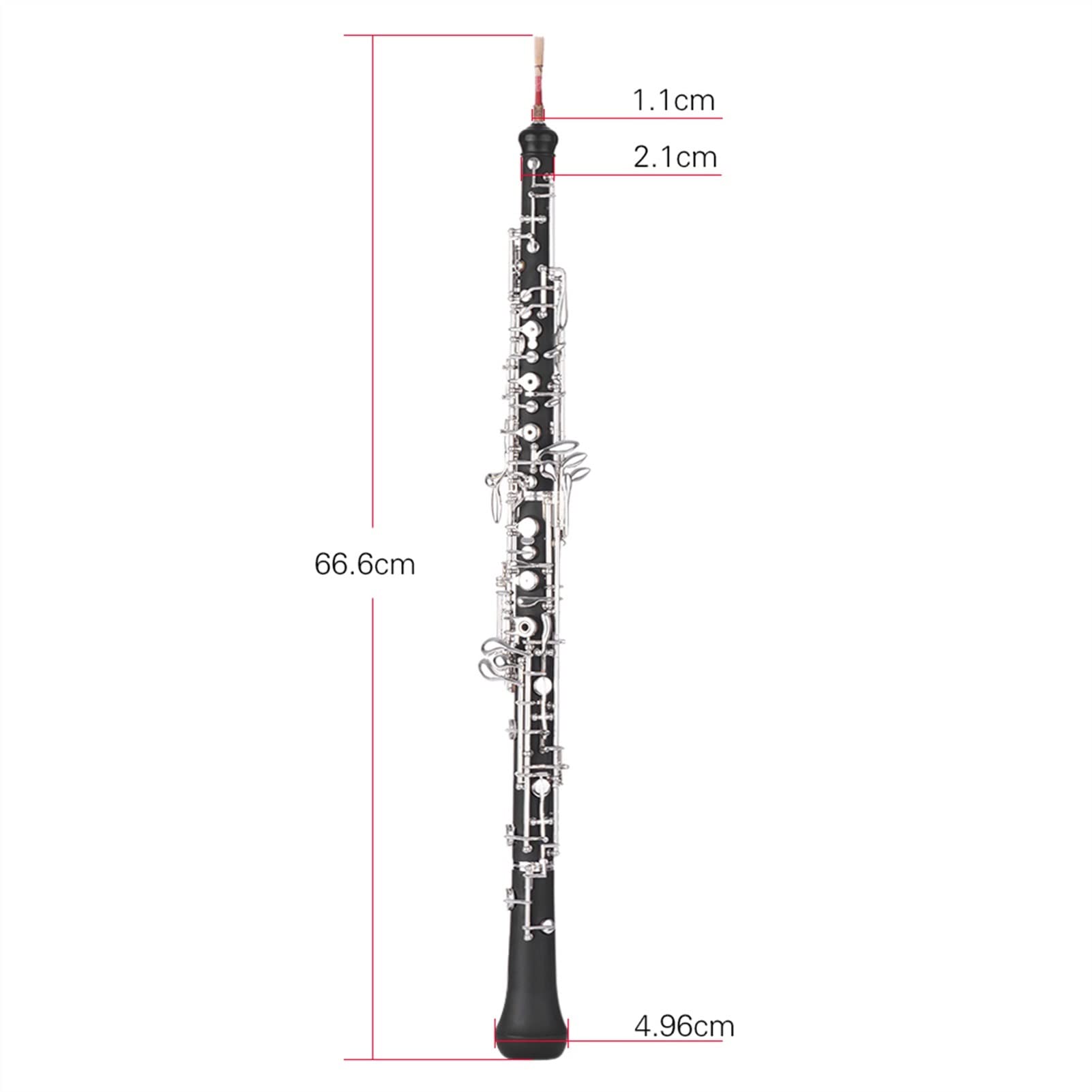 Strumento Oboe Chiave Professionale Oboe C Cupronichel Argento Principiante di Oboe