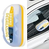LACHT 1 Piezas Quitamanchas Para Parabrisas,Limpia Cristales Coche,Repelente Agua Parabrisas,Cepillo De Limpieza De Película De Aceite Para Automóviles, Para Eliminar Manchas De Suciedad Y Agua