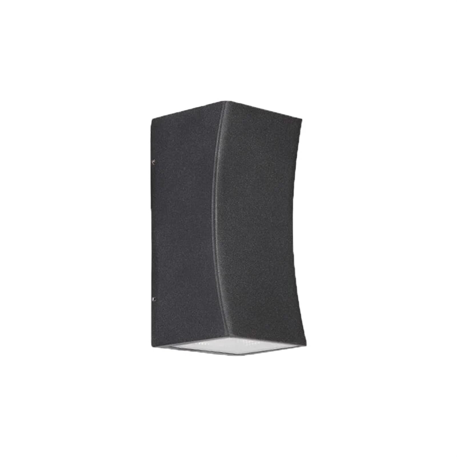 Applique murale extérieur LED carrée double tête 6W éclairage haut bas étanche