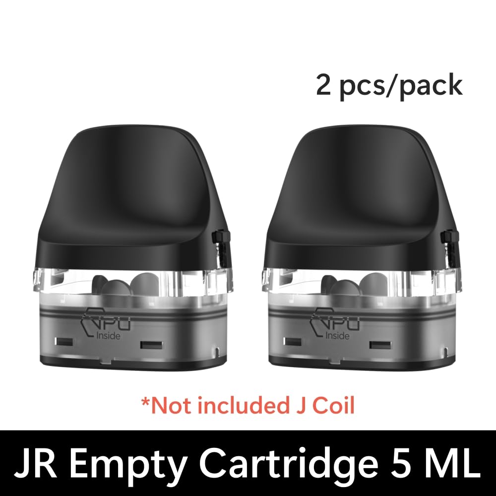 For Geekvape JR Cartridge Empty (5 ml Pack of 2) [Compatible with but Not  Included J