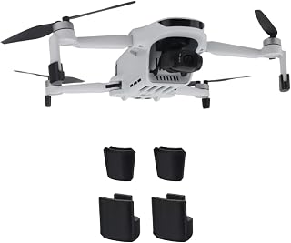 Portable Landing Gear for Potensic ATOM 3 Height Adjustable Drone Legs Gimbal Lens Protection Fixed Bracket Bottom Protective Support (Black)