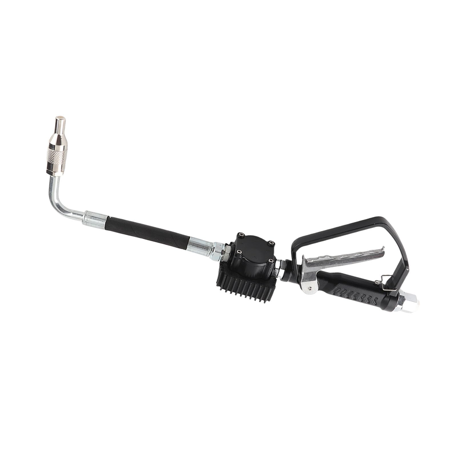 Pneumatisch Zapfpistole mit Drehgelenk 1/2", 35L/min max. Durchflussvolumen, 5 Einheiten Liters Gallons Pints Quarts Kg, Tankstellen-Pistole für 8-5000 mPas Schmieröl Maschinenöl Frostschutzmittel