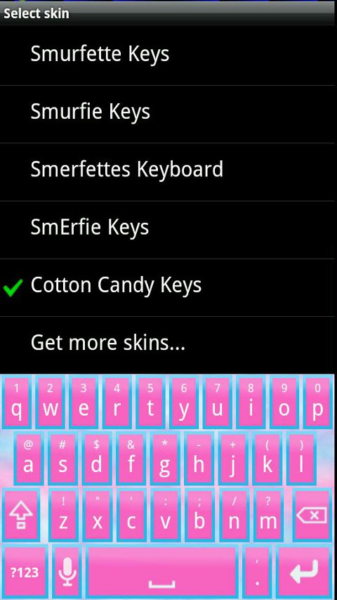 Cotton Candy Keyboard Theme - App on Amazon Appstore
