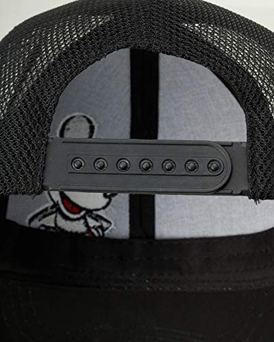Image of Disney Men's Baseball Cap Mickey Mouse Curved Brim Snap-Back Hat