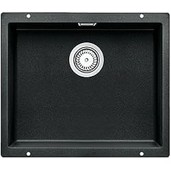 Fregadero Blanco Andano 400 If BLANCO SUBLINE 500-U - Fregadero (Antracita, 500 x 400 mm, 53 cm, 46 cm, 19 cm)