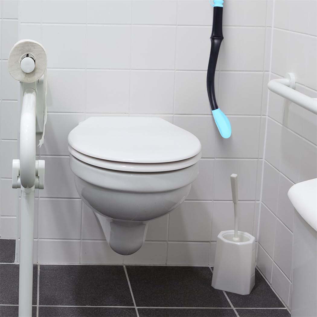 Ayuda para papel higiénico de 15,5 pulgadas, ayuda para limpiar el papel higiénico, ayuda para limpiar los glúteos, ayuda de largo alcance Comfort Wipe para movilidad limitada