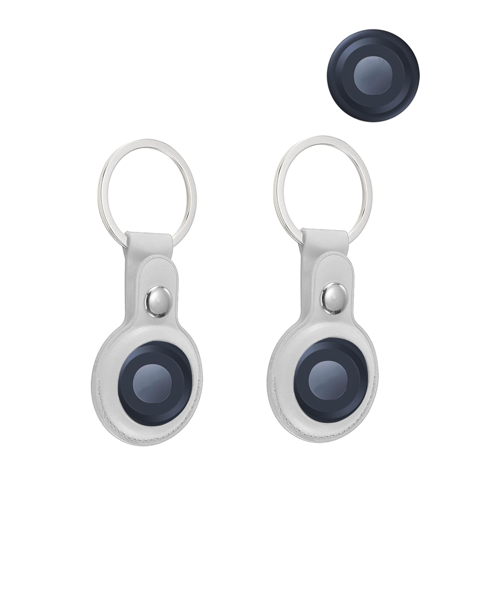 Custodia In Silicone Per Motorola Moto Tag – Portachiavi Incluso, Antiurto E Impermeabile, Nero E Verde - 4