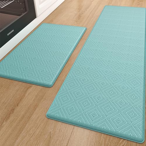 Color&Geometry 44x75+44x150cm Alfombrilla Cocina Lavable Antideslizante, Alfombra vinilica Cocina, antifatiga,...