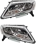Brock Driver & Passenger Side Headlights for 13-16 Pathfinder & 2014 Pathfinder Hybrid