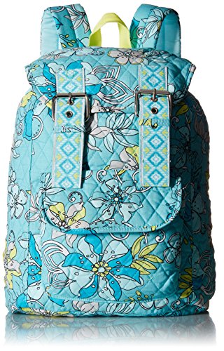 Trailmaker Girls' Emma and Chloe 19304896 Quilted Cotton Backpack, Turquoise, One Size