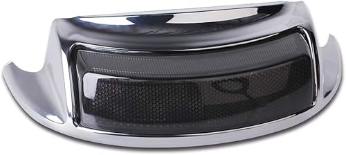 NTHREEAUTO Luces traseras ahumadas para guardabarros, luces traseras de freno LED, señales de giro integradas compatibles con Harley Electra Glide