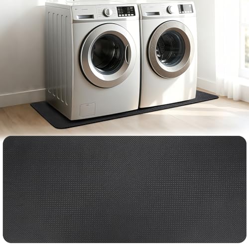 Gsbomzap Doubled-Sided Non Slip Under Washing Machine Mat, 63