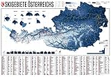 landkarte burgenland bezirke  Skigebiete Österreichs: Edition 2