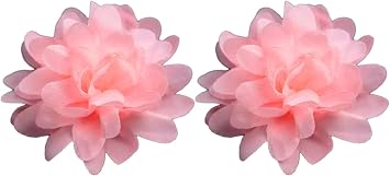 2Pcs Pink Flower Ring for Dance, Adjustable Finger Ring with Artificial Rose for Flower Dance Artificial Flowers Home Decor Products