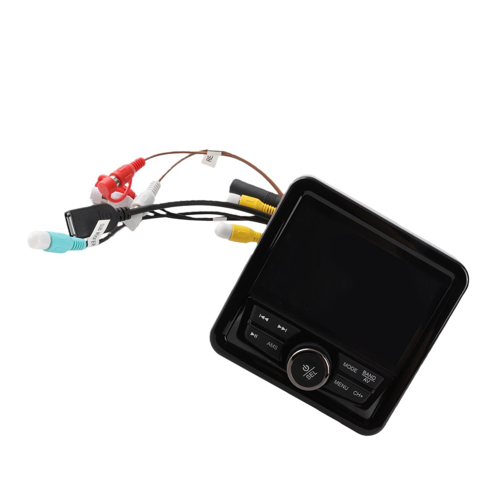 Jectse Récepteur de Jauge Marine, écran 4 Pouces, Amplificateur intégré