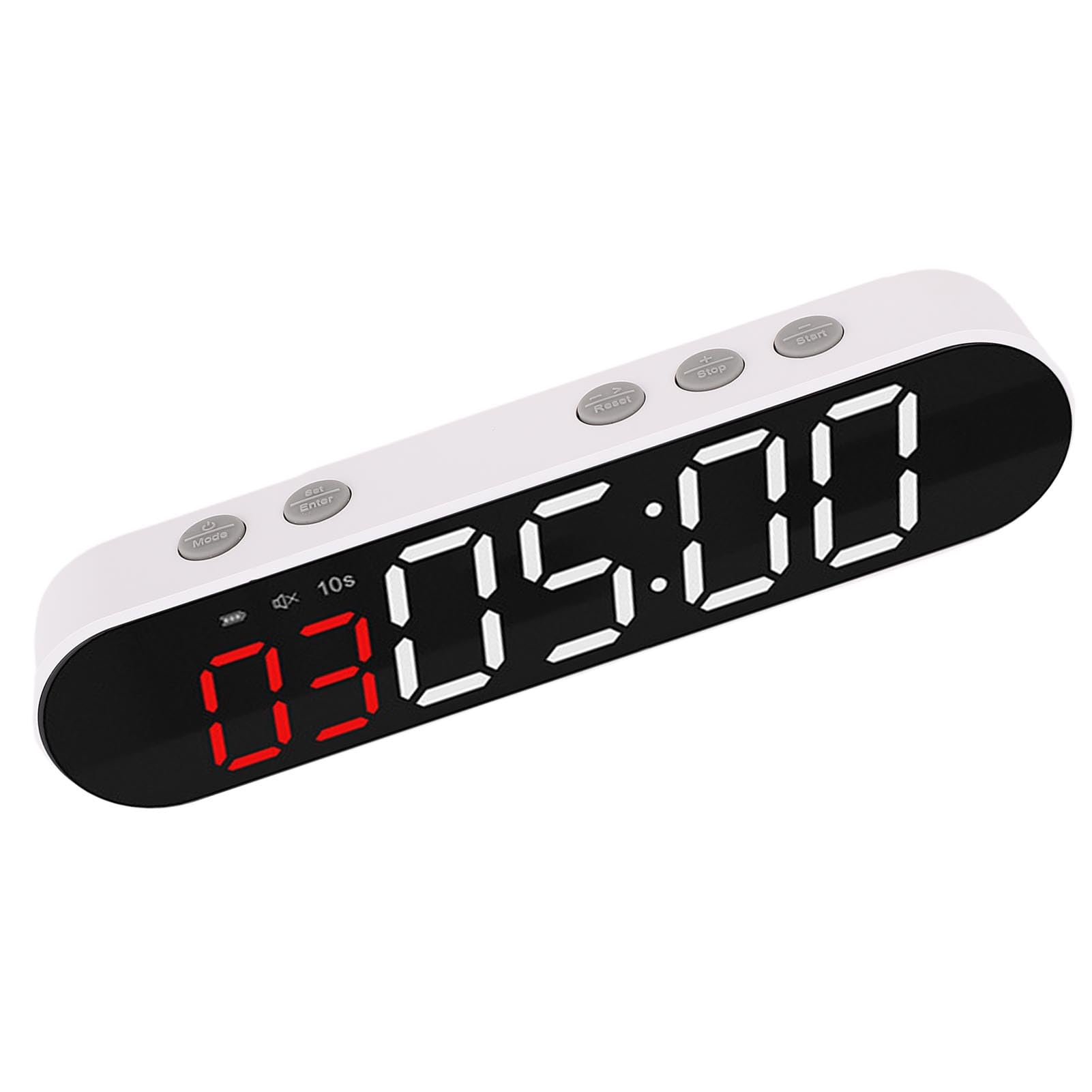 Cronometro Magnetico Portatile da Palestra, Intervallo, Timer Fitness, Ricaricabile, 1500 mAh, per Utenti di Palestre Domestiche