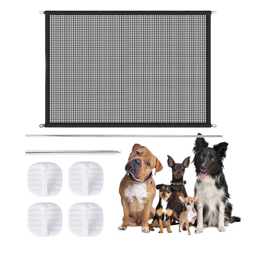 Treppenschutzgitter Ohne Bohren,Türgitter Katze,Ausziehbar Hundegitter,Kindergitter,Babygitter,Sicherheitstürschutz für Haustiere und...