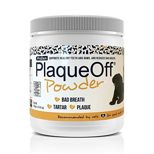 ProDen PlaqueOff Powder – Supports Normal, Healthy Teeth, Gums, and Breath Odor in Pets – 420 g