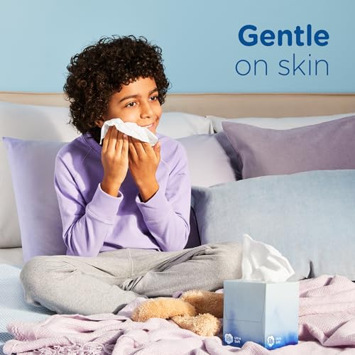 puffs ultra soft non-lotion tissues 10 cubes 56 tissues per box