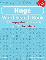 Huge Word Search Book: 150 Travel word search puzzles for adults 1722074221 Book Cover