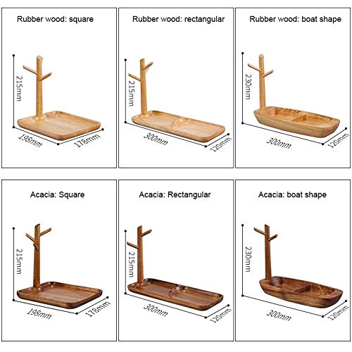 Hogar Estantes De Madera Maciza Clave Bastidores, Bastidores De Almacenamiento Porche, Plaza De La Nuez Ponga Un Teléfono Móvil/Reloj/Cartera