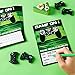 WERNNSAI 20 Set Video Game Birthday Party Invitation with Envelopes-Green Game Party Invites for Boys Gaming Theme Party Supplies Double-Sided Printed Invitation Cards for Baby Shower Celebration