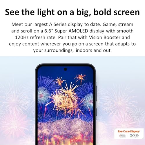 SAMSUNG Galaxy A35 5G (128GB, 2024) 6.6" 120Hz AMOLED, Octa-Core (5nm), 50MP Triple Camera (Fully Unlocked for AT&T, T-Mobile, Verizon, Global 4G VoLTE) A356U (w/ 128GB SD Card, Navy) (Renewed) - Imagen 4