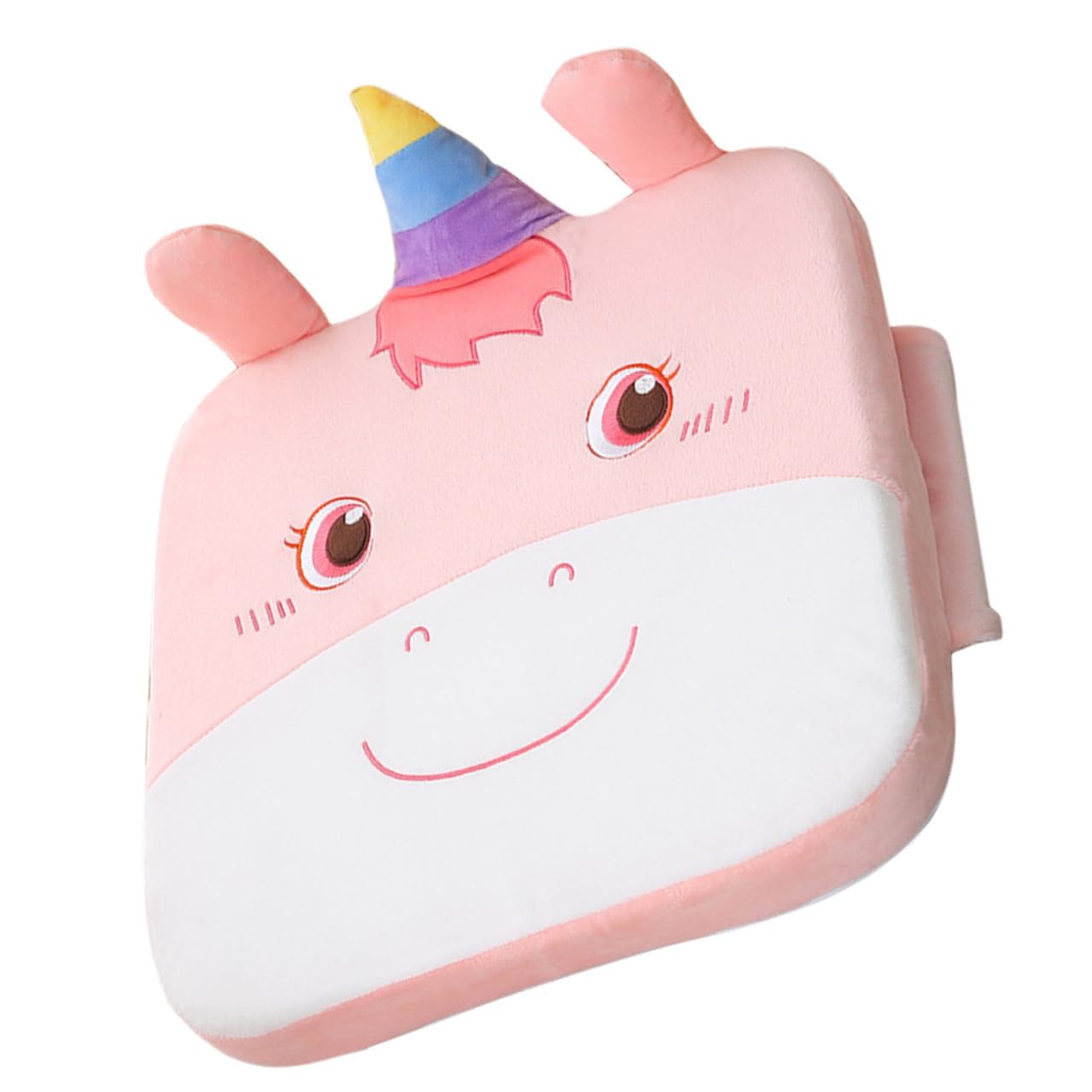 Toyvian Cuscino Alzasedia per Ragazzo Ragazza in Cotone Lavabile, Design Compatto Antiscivolo, Adatto alla Maggior Parte delle Sedie da Pranzo per Casa e Ristorante