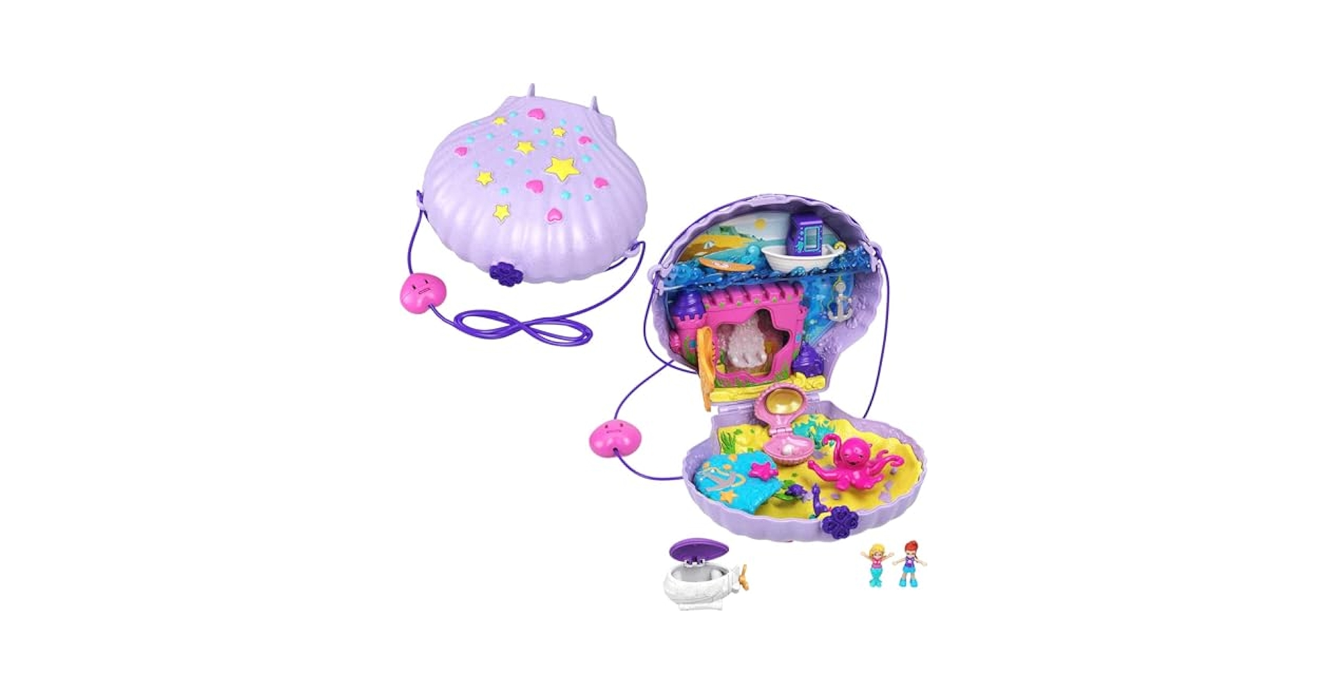 Polly Pocket マーメイドドリーム　コンパクト Amazon.com: Polly Pocket Keepsake Collection Mermaid Dreams
