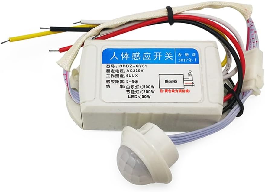 AC220v Human Body Infrared sensor switch