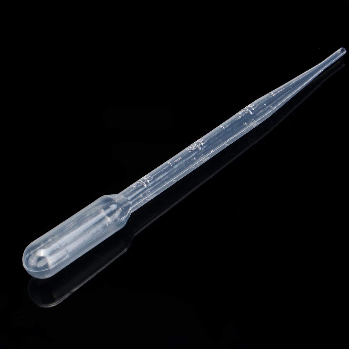 1000Pcs 3Ml Pipetas Desechables Plástico Cuentagotas Graduado Transferencia De Pintura Líquida