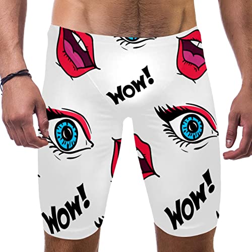 Traje de baño de entrenamiento para hombre con ajuste jammer y secado rápido