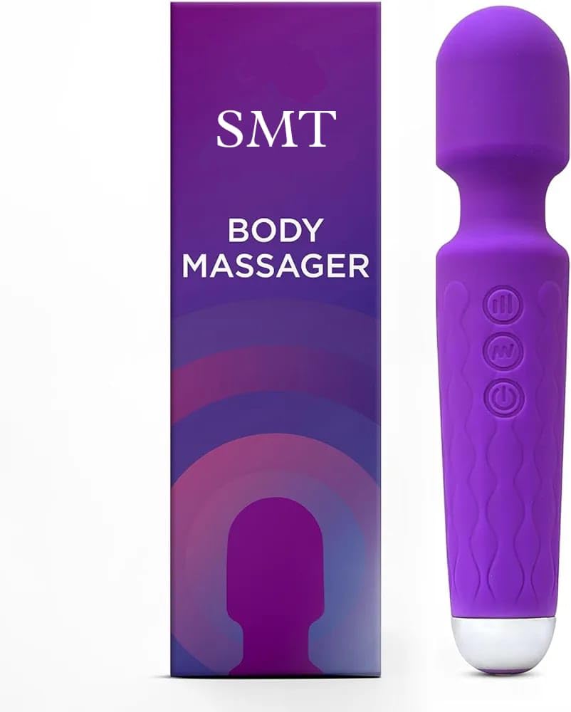 SMT Cordless Full Body Massager Machine for Pain Relief, Handheld Back Massage Machine with Medical Grade Silicone, Fast Charging, 8 Speeds, 20 Modes & Women/Men Magical-Vibes 2024 (B0D7ZH57WF) Amazon Price History, Amazon Price Tracker