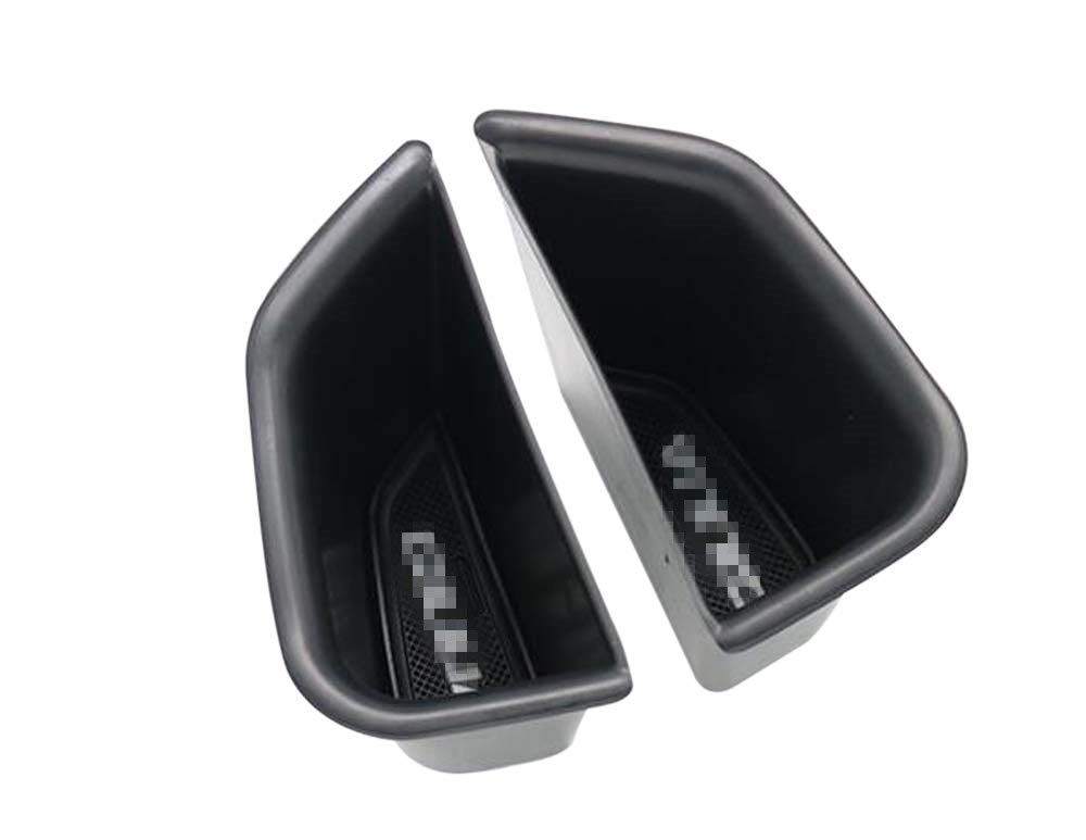 Cosilee 2pcs Front Side Door Armrest Storage Box Holder for Alfa Romeo Giulia 2017 2018 2019