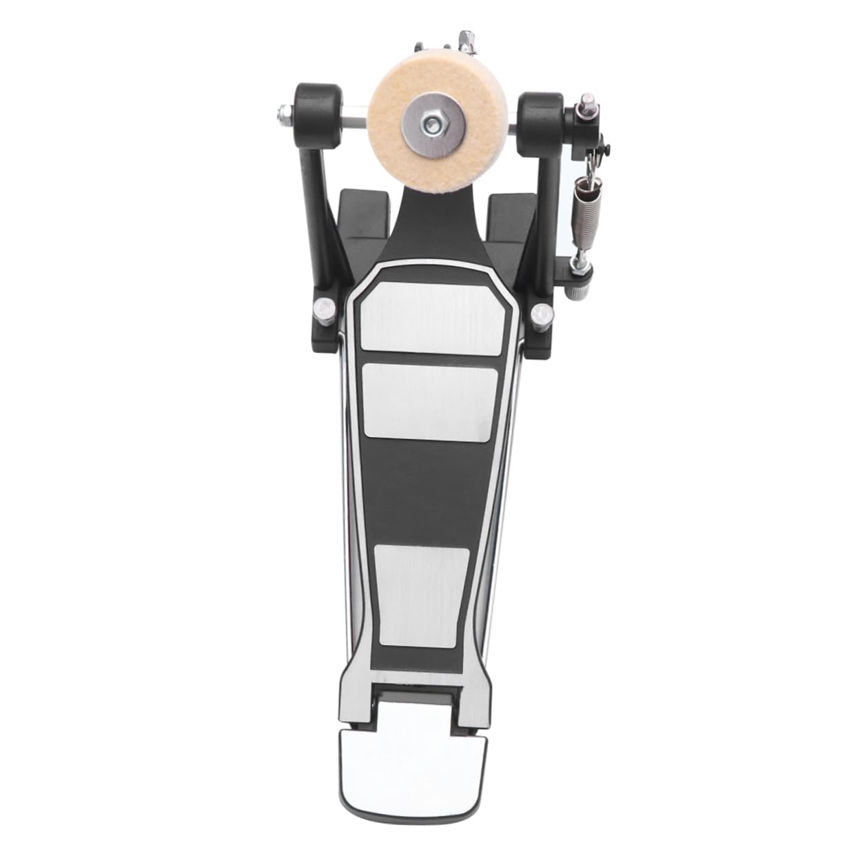 Einzelnes Metall Schlagzeug Fußpedal Für Drum Satz Robustes Bass Drum Pedal Mit Schneller Reaktion Ersatz Fußtritt Für Schlagzeuger