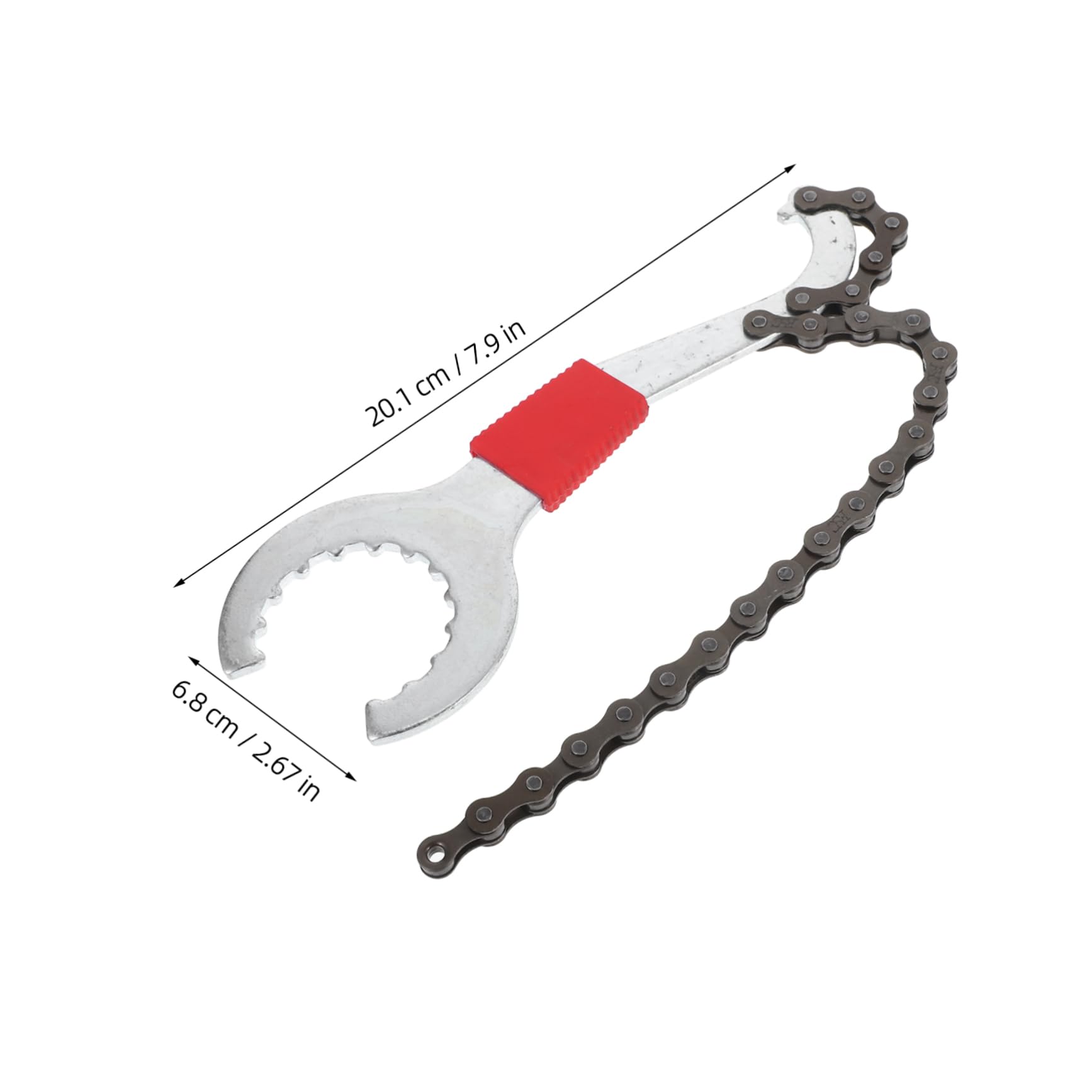 PRETYZOOM Multi-function Bicycle Tool Sturdy Crankset Wrench Easy Removal Bike Tool Crank Wrench Bike Repair Kit