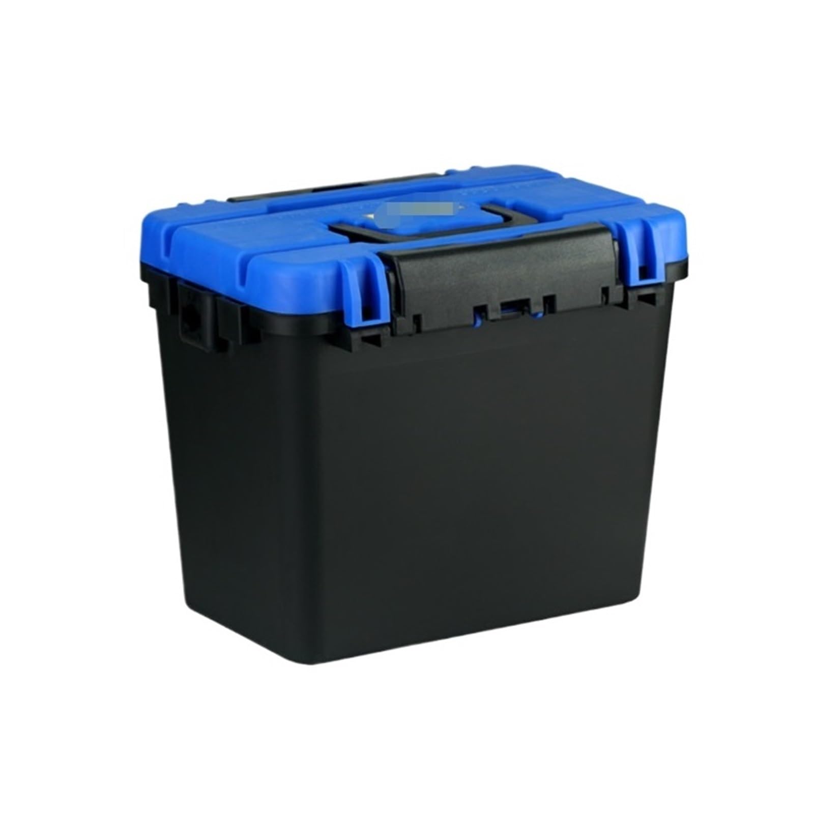 Lure Tackle Box Containers Fishing Box Can Be Used As A Seat For Lure Tool With Bait Tray Saltwater Fishing Gear(Blue)