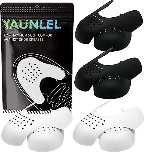 4 Pairs of Shoe Toe Crease Protectors for Air Force Shoes,Sneakers Shoes,etc.Anti-Wrinkle Insoles for Men’s Size 7-12/Women’s Size 5-8